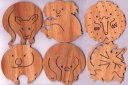 Timber coasters