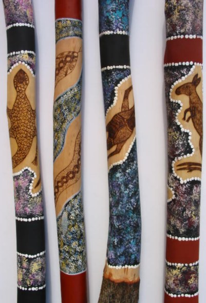 Aboriginal Didgeridoo Art