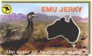 Emu jerky - Christmas food gift