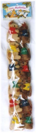 small clip on kangaroos in set of 12