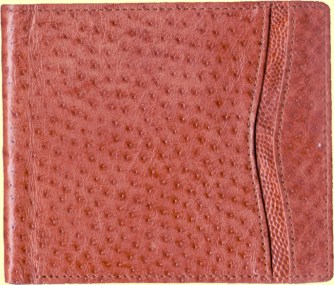 Emu leather wallet