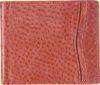 Emu leather wallet