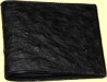 Ostrich leather mens wallet