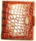 Ladies wallet - crocodile leather