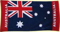 Australian Flag beach towel