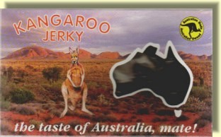 Kangaroo jerky - Christmas food gift