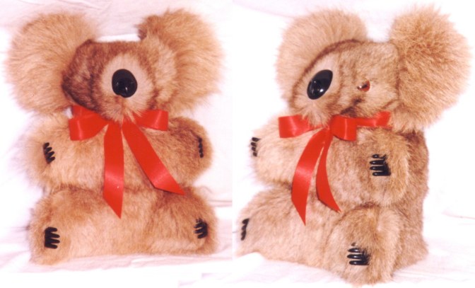 kangaroo fur koala bear toy