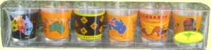 Shot glasses - Australian designs
