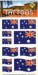 Australian flag Temporary tattoo