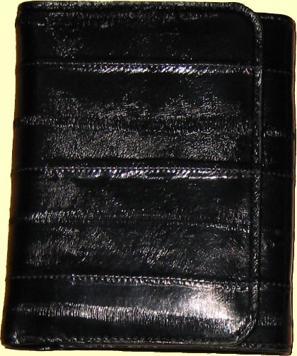 Eel Leather Wallet Purse for Woman
