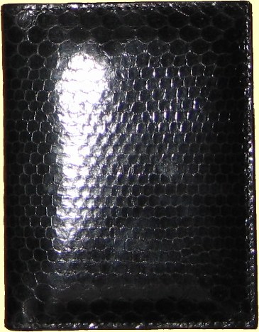 Sea Snake Leather Cardholder