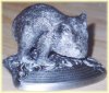Wombat pewter figurine