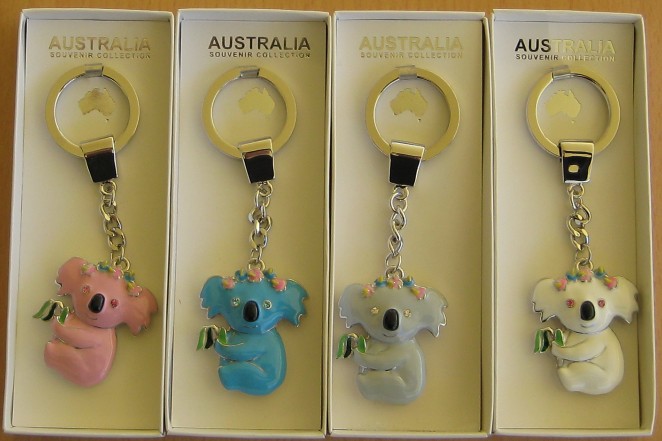 koala keyring key chain